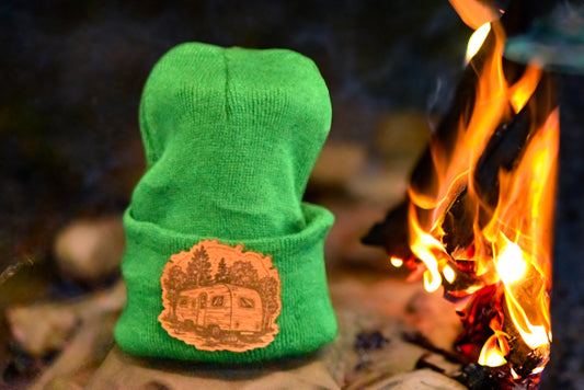 Camper In The Woods Beanie Hat