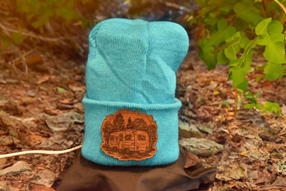 Camper In The Woods Beanie Hat